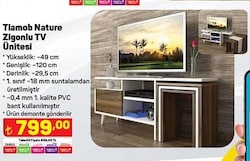 Tiamob Nature Zigonlu TV Ünitesi image