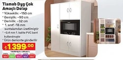 Tiamob Dyg Çok Amaçlı Dolap image