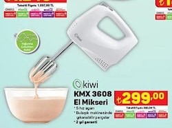 Kiwi KMX 3608 El Mikseri image