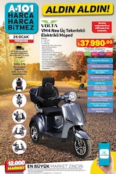 Volta VM4 Neo Üç Tekerlekli Elektrikli Moped image