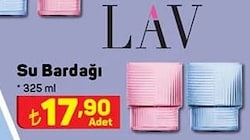 Lav Su Bardağı 325 ml image