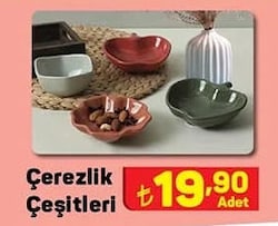 Keramika Çerezlik Çeşitleri image