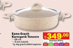 Hascevher Ezme Granit Karnıyarık Tencere 26 cm image