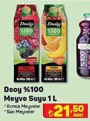 Dooy %100 Meyve Suyu 1 L image