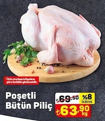 Poşetli Bütün Piliç Kg image