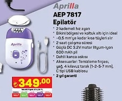 Aprilla AEP 7817 Epilatör  image