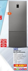 SEG CX 482 Inox No-Frost Buzdolabı  image