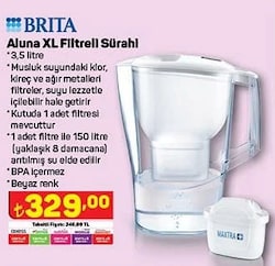 Brita Aluna XL Filtreli Sürahi 3.5 l image