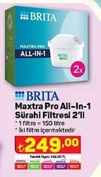 Brita Maxtra Pro All-In-1 Sürahi Filtresi 2'li  image