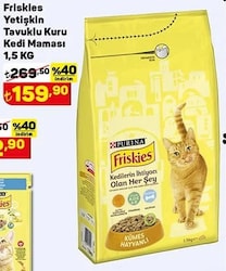 Friskies Yetişkin Tavuklu Kuru Kedi Maması 1,5 Kg image