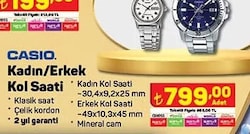 Casio Kadın/Erkek Kol Saati image