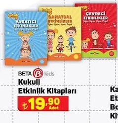 Beta Kids Kukuli Etkinlik Kitapları  image