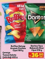 Ruffles Ketçap Aromalı Patates Cipsi 193 g image