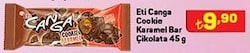 Eti Canga Cookie Karamel Bar Çikolata 45 g image