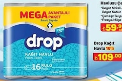 Drop Kağıt Havlu 16'lı image