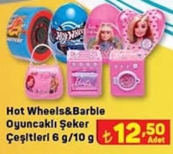 Hot Wheels&Barbie Oyuncaklı Şeker Çeşitleri 6/10 g image