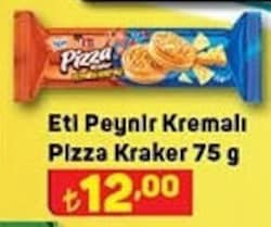 Eti Peynir Kremalı Pizza Kraker 75 g image