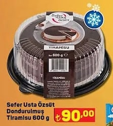 Özsüt Sefer Usta Dondurulmuş Tiramisu 600 g image