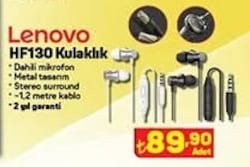 Lenovo HF130 Kulaklık image