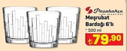 Paşabahçe Meşrubat Bardağı 6'lı 300 ml image