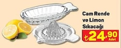 Paşabahçe Cam Rende ve Limon Sıkacağı image