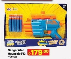 Sünger Atan Oyuncak 4'lü image