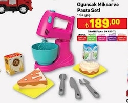 Oyuncak Mikser ve Pasta Seti image