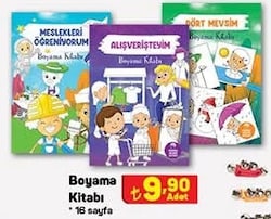 A101 Boyama Kitabı 16 Sayfa