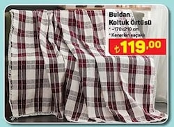 Buldan Koltuk Örtüsü 170x210 cm image