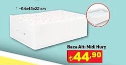 Baza Altı Midi Hurç 64x45x22 cm image