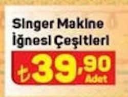 Singer Makine İgnesi Çeşitleri image
