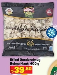Etibol Dondurulmuş Bohça Mantı 400 g image