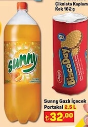 Sunny Gazlı İçecek Portakal 2,5 L image