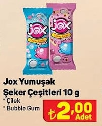 Jox Yumuşak Şeker Çeşitleri 10 g image