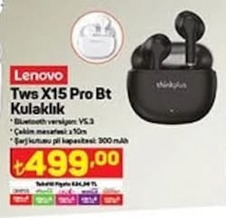 Lenovo Tws X15 Pro Bt Kulaklık image