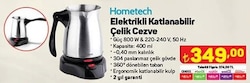 A101 Hometech Elektrikli Katlanabilir Çelik Cezve 800 W