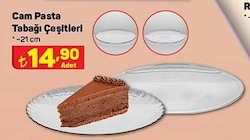 Cam Pasta Tabağı Çeşitleri 21 cm image