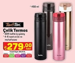 Tantitoni Çelik Termos 450 ml image