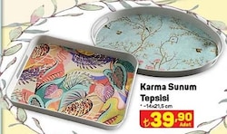 Karma Sunum Tepsisi 14x21,5 cm image