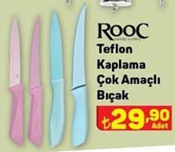 Rooc Teflon Kaplama Çok Amaçlı Bıçak image
