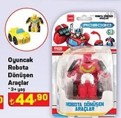 Robota Dönüşen Araçlar Oyuncak image