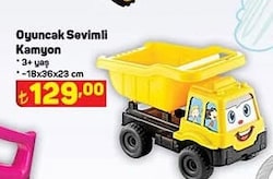 Sevimli Kamyon Oyuncak image