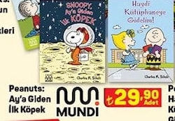 Mundi Peanuts Ay'a Giden İlk Köpek image