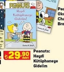 Mundi Peanuts Haydi Kütüphaneye Gidelim image