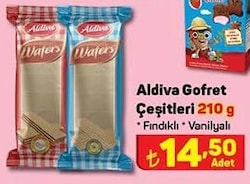 Aldiva Gofret Çeşitleri 210 g image