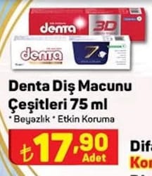 Denta Diş Macunu Çeşitleri 75 ml image
