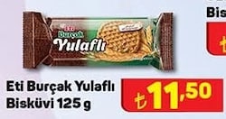 Eti Burçak Yulaflı Bisküvi 125 g image