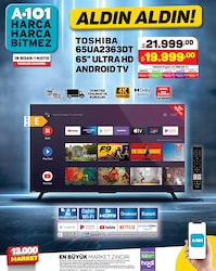 Toshiba 65UA2363DT 65 inç Ultra HD Android TV image