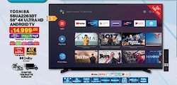 Toshiba 58UA2263DT 58 inç 4K Ultra HD Android Tv image