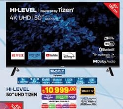 Sunny Hi Level 50 inç UHD Tizen image